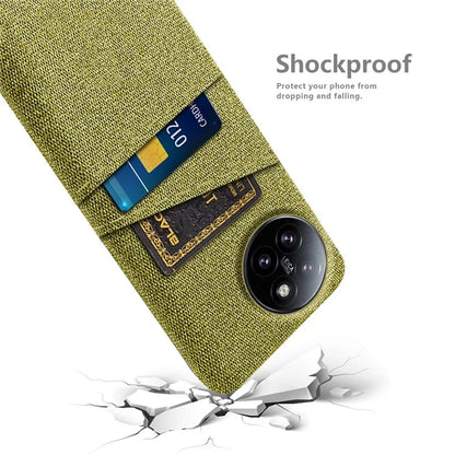 For Xiaomi Civi 4 Pro 5G / 14 Civi 5G Case Dual Card Slots Cloth Texture Hard PC Phone Cover