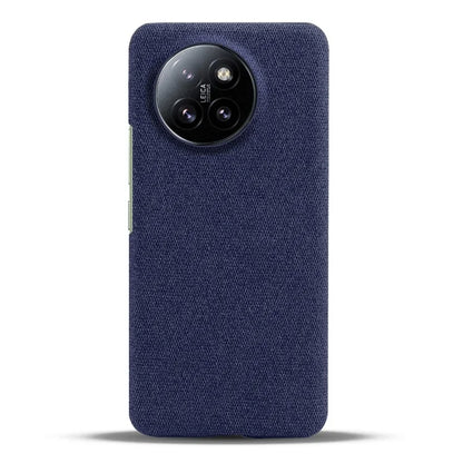 For Xiaomi Civi 4 Pro 5G / 14 Civi 5G Shockproof Case Solid Color Fabric Cloth+PC Phone Cover