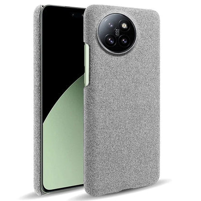 For Xiaomi Civi 4 Pro 5G / 14 Civi 5G Shockproof Case Solid Color Fabric Cloth+PC Phone Cover