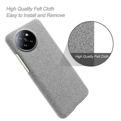 For Xiaomi Civi 4 Pro 5G / 14 Civi 5G Shockproof Case Solid Color Fabric Cloth+PC Phone Cover