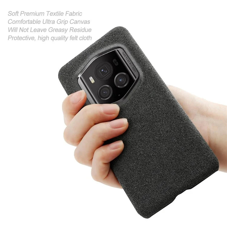 For Honor Magic6 RSR Porsche Design 5G Phone Cover Cloth+PC Drop-proof Back Case