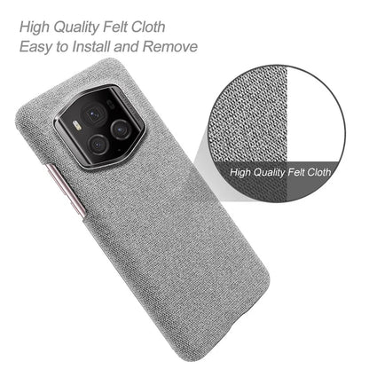 For Honor Magic6 RSR Porsche Design 5G Phone Cover Cloth+PC Drop-proof Back Case