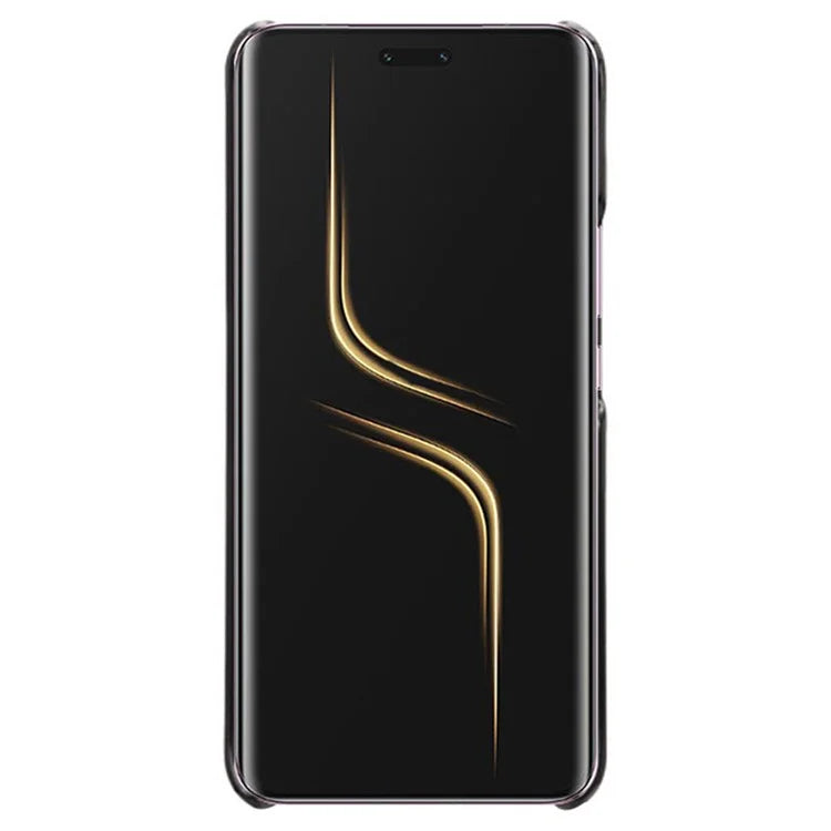 For Honor Magic6 Ultimate 5G Case Leather Coated PC Phone Cover Calf Texture