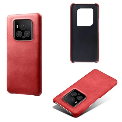 For Honor Magic6 Ultimate 5G Case Leather Coated PC Phone Cover Calf Texture