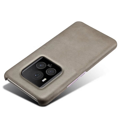 For Honor Magic6 Ultimate 5G Case Leather Coated PC Phone Cover Calf Texture