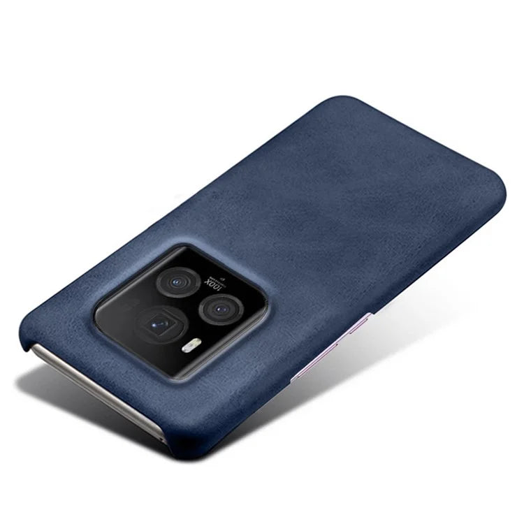 For Honor Magic6 Ultimate 5G Case Leather Coated PC Phone Cover Calf Texture