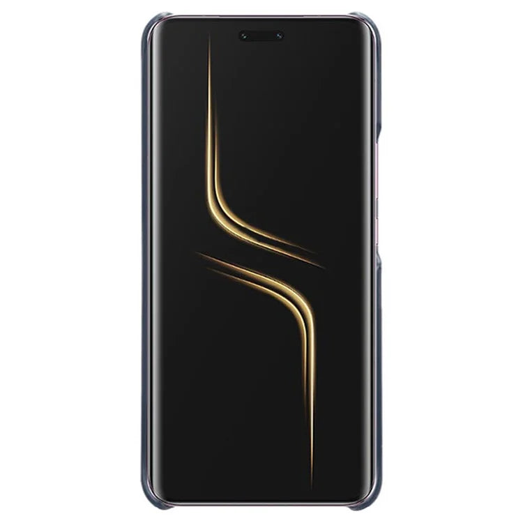 For Honor Magic6 Ultimate 5G Case Leather Coated PC Phone Cover Calf Texture