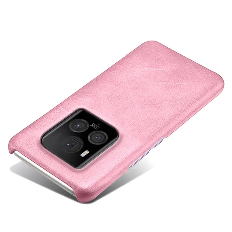For Honor Magic6 Ultimate 5G Case Leather Coated PC Phone Cover Calf Texture
