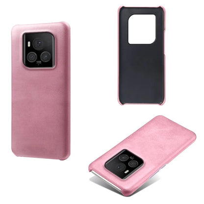 For Honor Magic6 Ultimate 5G Case Leather Coated PC Phone Cover Calf Texture