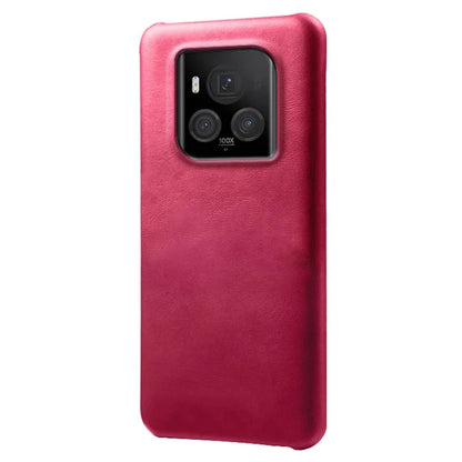 For Honor Magic6 Ultimate 5G Case Leather Coated PC Phone Cover Calf Texture