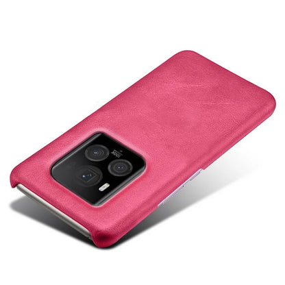For Honor Magic6 Ultimate 5G Case Leather Coated PC Phone Cover Calf Texture