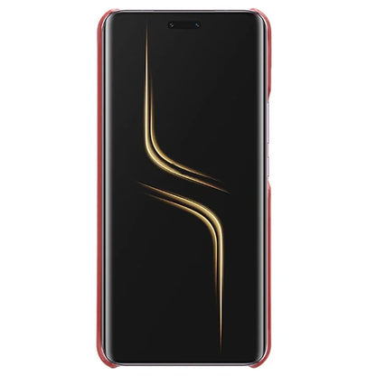 For Honor Magic6 Ultimate 5G Case with 2 Card Slots Dual Layer PU Leather+PC Phone Cover