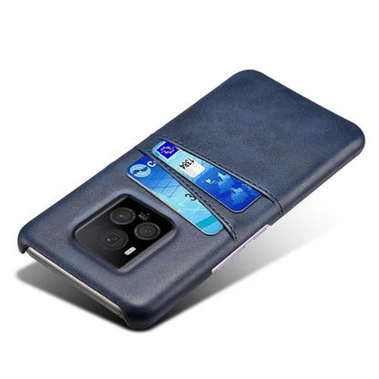 For Honor Magic6 Ultimate 5G Case with 2 Card Slots Dual Layer PU Leather+PC Phone Cover