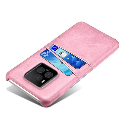 For Honor Magic6 Ultimate 5G Case with 2 Card Slots Dual Layer PU Leather+PC Phone Cover