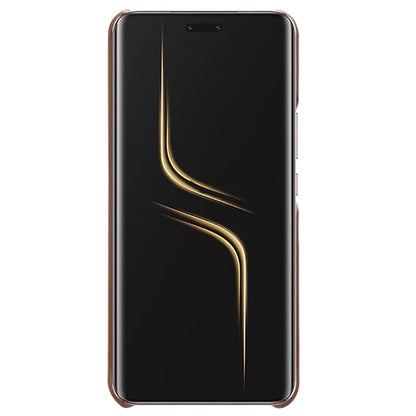 For Honor Magic6 Ultimate 5G Case with 2 Card Slots Dual Layer PU Leather+PC Phone Cover