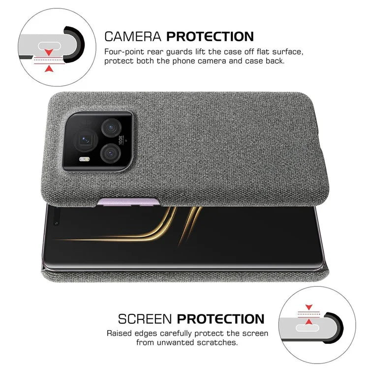 For Honor Magic6 Ultimate 5G Case Cloth+PC Anti-Slip Shockproof Phone Cover