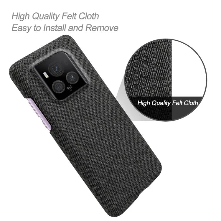 For Honor Magic6 Ultimate 5G Case Cloth+PC Anti-Slip Shockproof Phone Cover