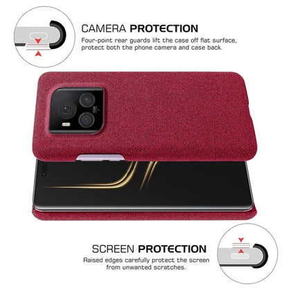 For Honor Magic6 Ultimate 5G Case Cloth+PC Anti-Slip Shockproof Phone Cover
