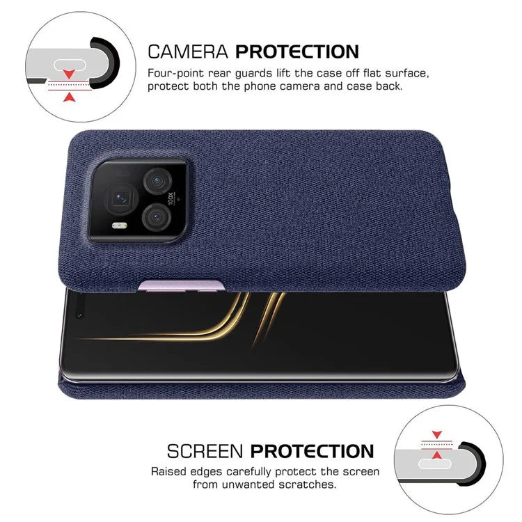 For Honor Magic6 Ultimate 5G Case Cloth+PC Anti-Slip Shockproof Phone Cover