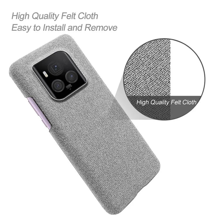 For Honor Magic6 Ultimate 5G Case Cloth+PC Anti-Slip Shockproof Phone Cover