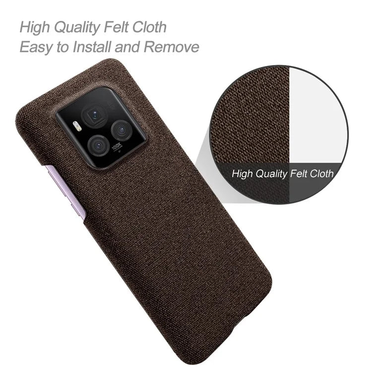 For Honor Magic6 Ultimate 5G Case Cloth+PC Anti-Slip Shockproof Phone Cover