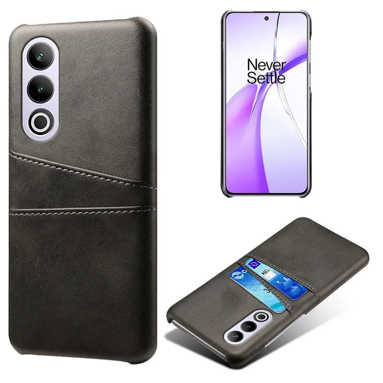 For OnePlus Ace 3V 5G Case PU Leather+PC Card Slots Back Cover