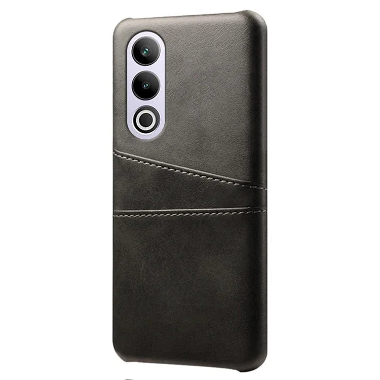 For OnePlus Ace 3V 5G Case PU Leather+PC Card Slots Back Cover