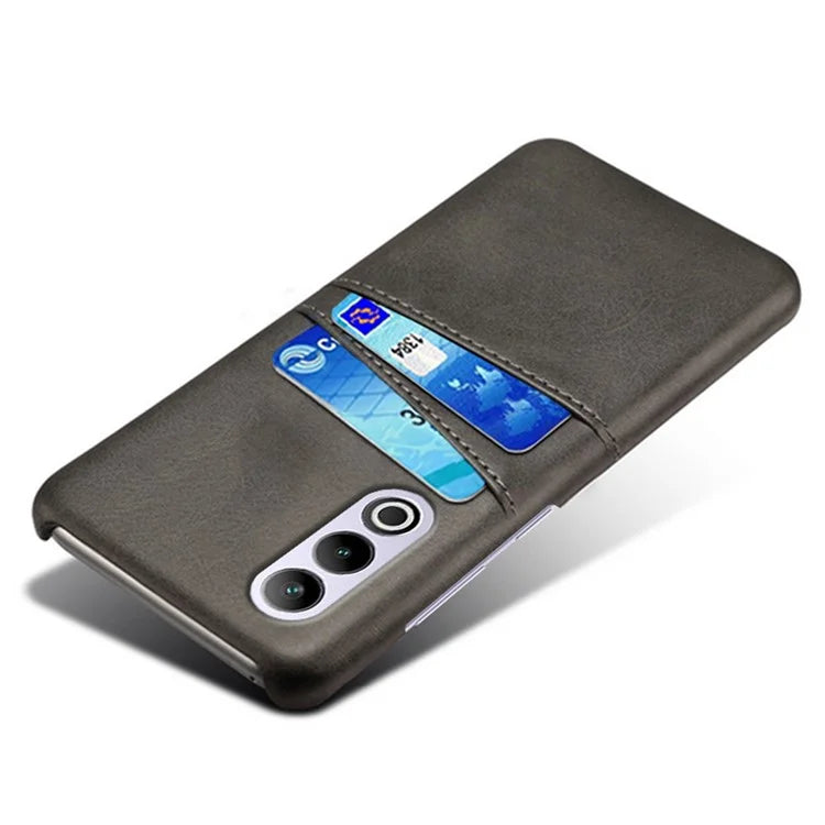 For OnePlus Ace 3V 5G Case PU Leather+PC Card Slots Back Cover