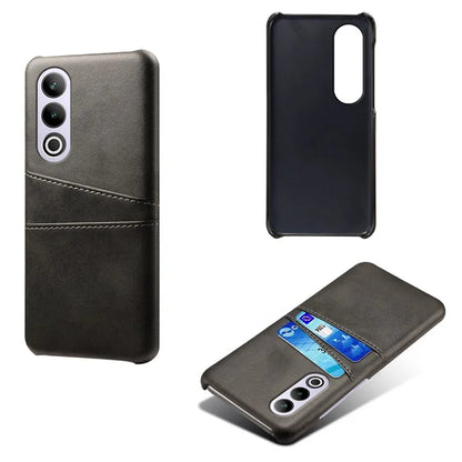 For OnePlus Ace 3V 5G Case PU Leather+PC Card Slots Back Cover