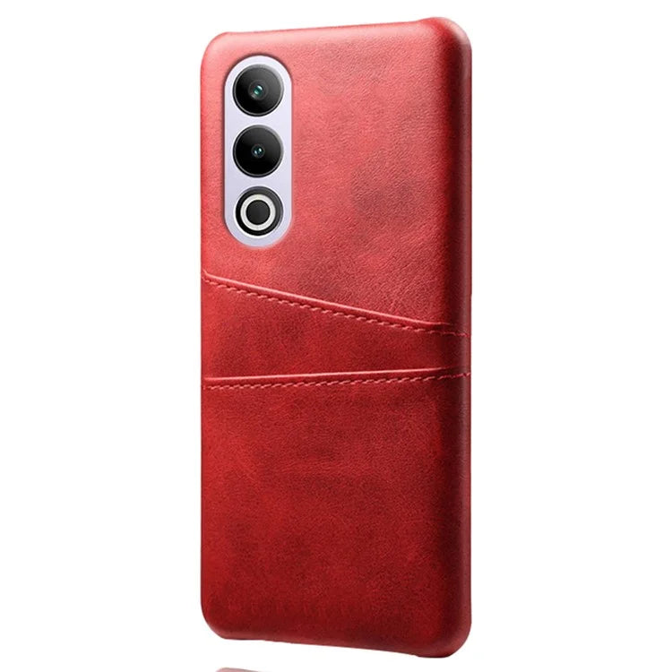 For OnePlus Ace 3V 5G Case PU Leather+PC Card Slots Back Cover