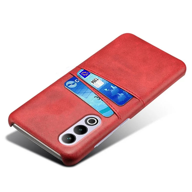 For OnePlus Ace 3V 5G Case PU Leather+PC Card Slots Back Cover