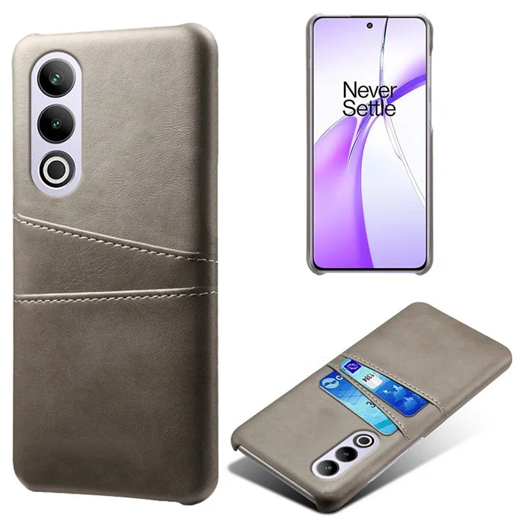 For OnePlus Ace 3V 5G Case PU Leather+PC Card Slots Back Cover