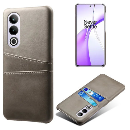 For OnePlus Ace 3V 5G Case PU Leather+PC Card Slots Back Cover