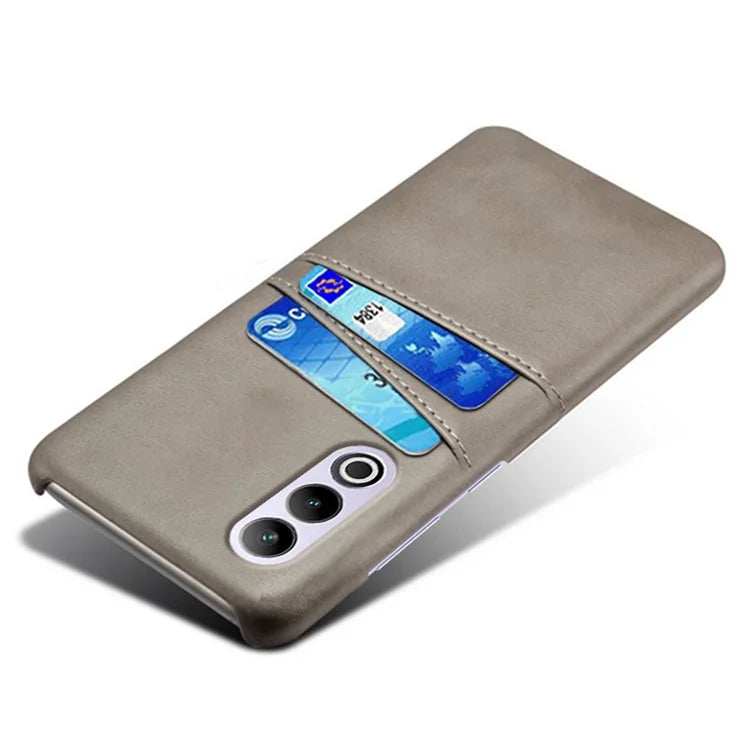 For OnePlus Ace 3V 5G Case PU Leather+PC Card Slots Back Cover