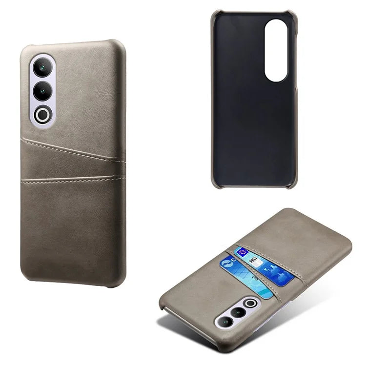 For OnePlus Ace 3V 5G Case PU Leather+PC Card Slots Back Cover