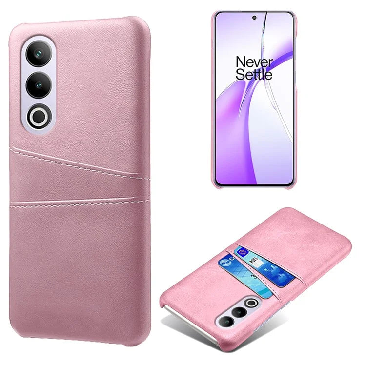 For OnePlus Ace 3V 5G Case PU Leather+PC Card Slots Back Cover