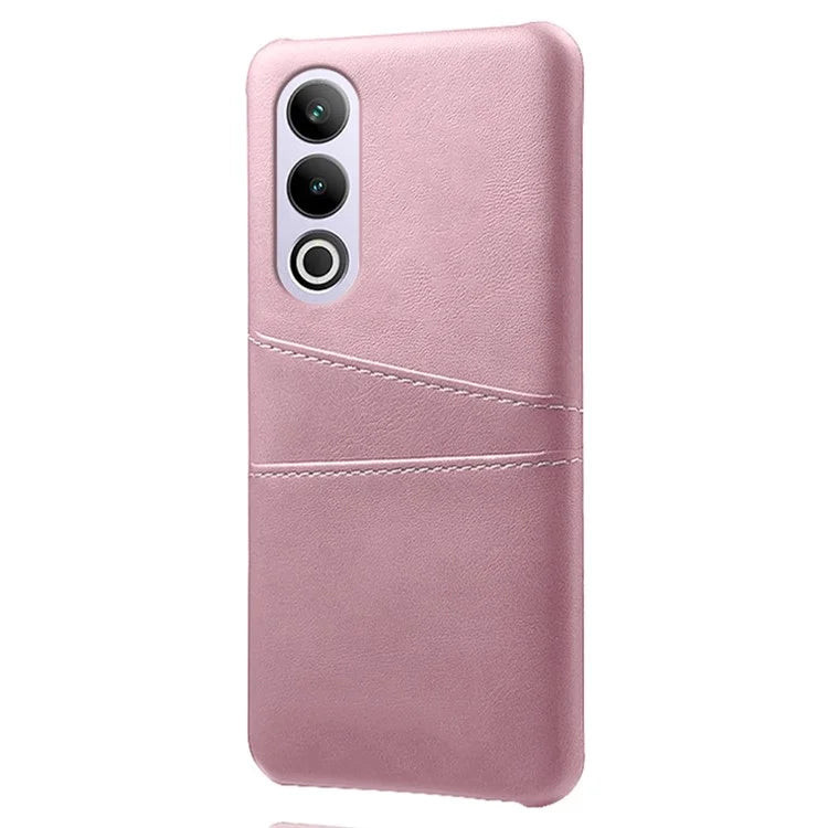 For OnePlus Ace 3V 5G Case PU Leather+PC Card Slots Back Cover