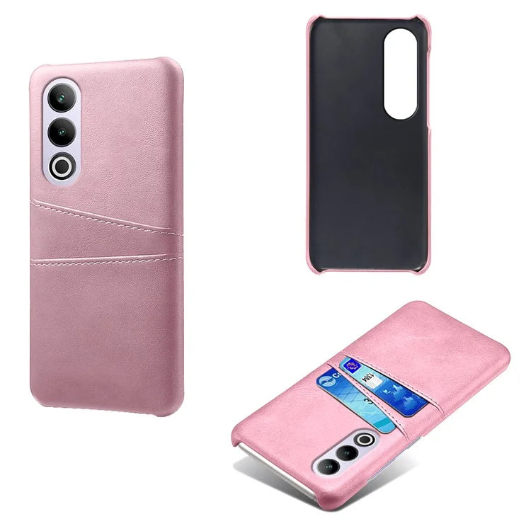 For OnePlus Ace 3V 5G Case PU Leather+PC Card Slots Back Cover