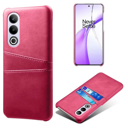 For OnePlus Ace 3V 5G Case PU Leather+PC Card Slots Back Cover