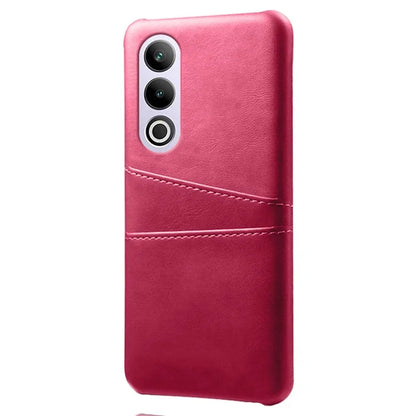 For OnePlus Ace 3V 5G Case PU Leather+PC Card Slots Back Cover