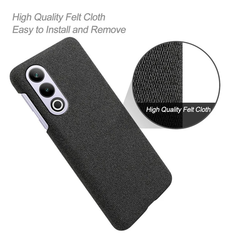 For OnePlus Ace 3V 5G Case Anti-Scratch Cloth+PC Phone Cover