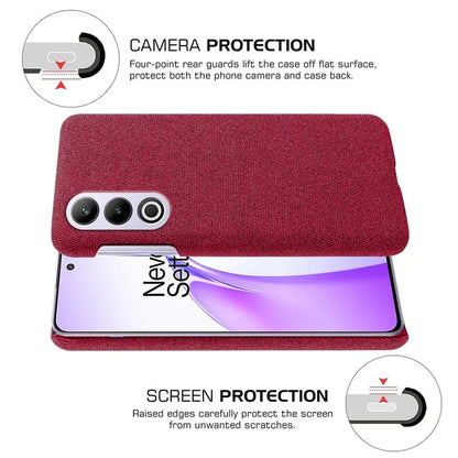 For OnePlus Ace 3V 5G Case Anti-Scratch Cloth+PC Phone Cover