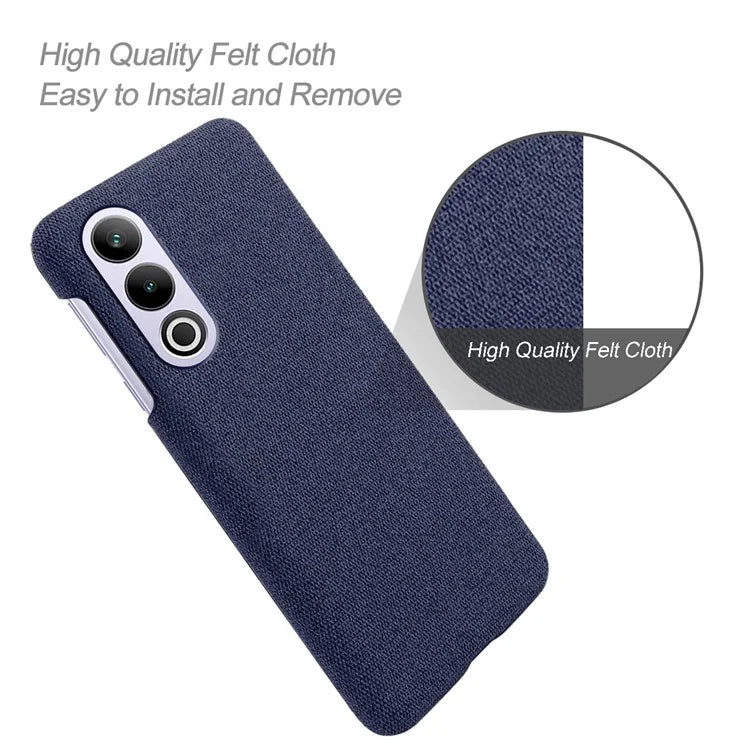 For OnePlus Ace 3V 5G Case Anti-Scratch Cloth+PC Phone Cover