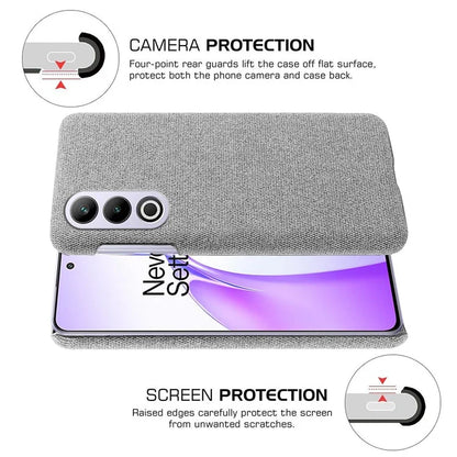 For OnePlus Ace 3V 5G Case Anti-Scratch Cloth+PC Phone Cover