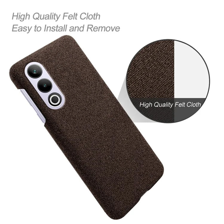 For OnePlus Ace 3V 5G Case Anti-Scratch Cloth+PC Phone Cover