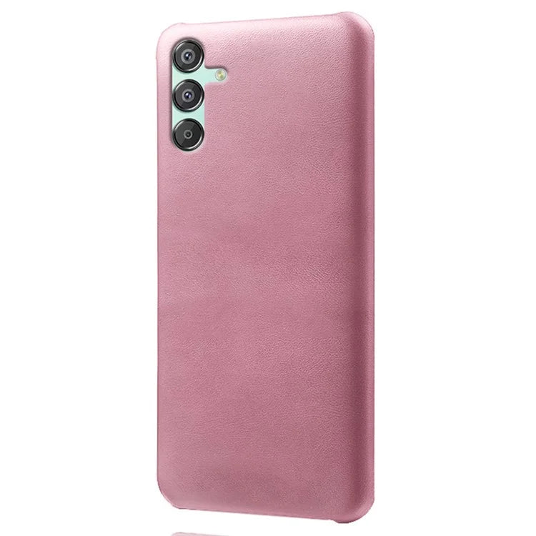 For Samsung Galaxy F15 5G / M15 5G Cell Phone Cases Leather Coated PC Calf Texture Cover