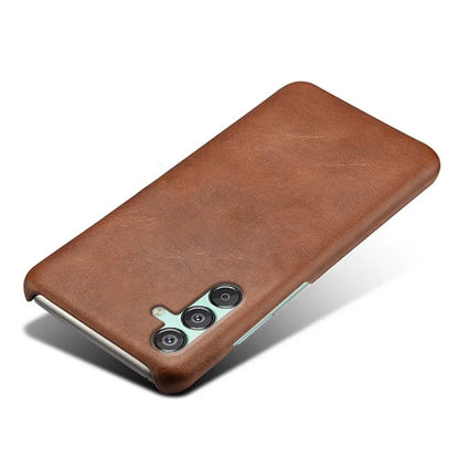 For Samsung Galaxy F15 5G / M15 5G Cell Phone Cases Leather Coated PC Calf Texture Cover