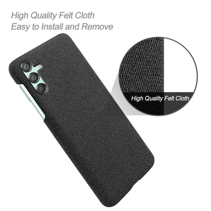 For Samsung Galaxy F15 5G / M15 5G Case Cloth+PC Anti-scratch Phone Cover