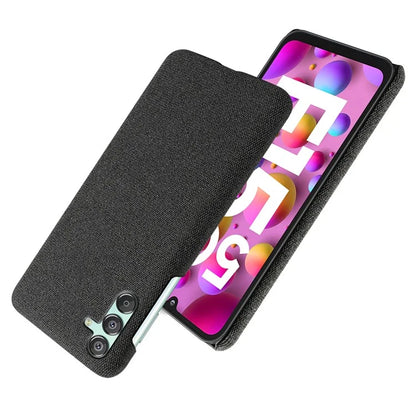 For Samsung Galaxy F15 5G / M15 5G Case Cloth+PC Anti-scratch Phone Cover