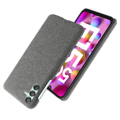 For Samsung Galaxy F15 5G / M15 5G Case Cloth+PC Anti-scratch Phone Cover